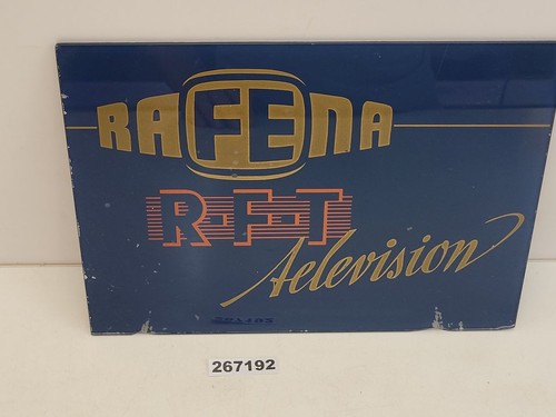Werbeschild RAFENA RFT