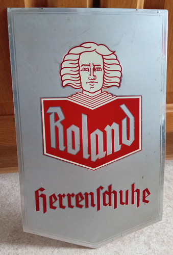 Altes blechschild - altes,