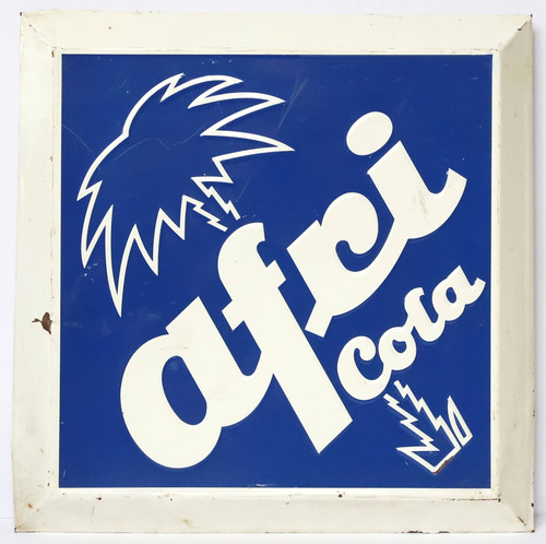 Altes werbeschild blechschild - altes,