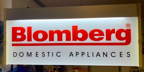 Alte leuchtreklame blomberg - alte,