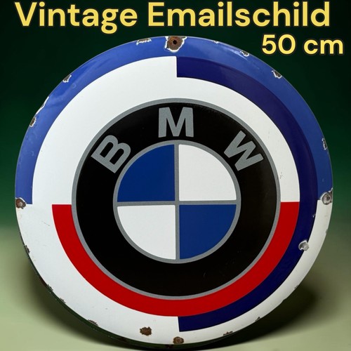 Vintage alt bmw - vintage, emaille