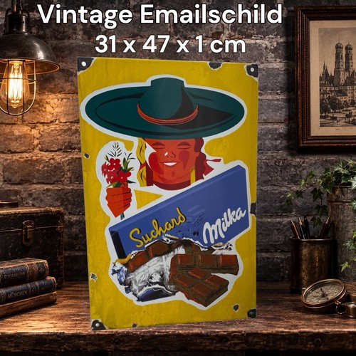 Vintage alt milka suchard - vintage,