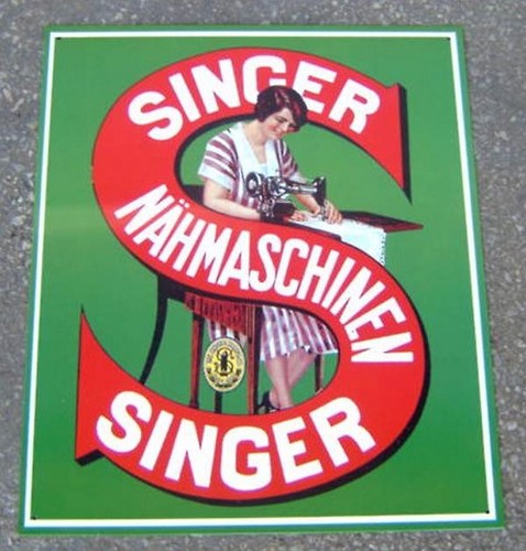 Altes reklame blechschild - reklame,