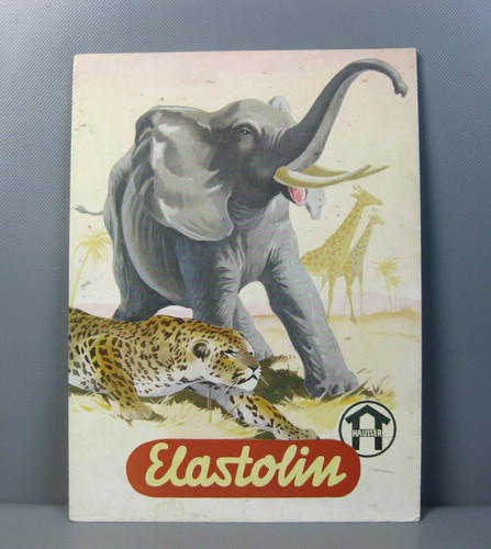 Altes werbeschild elastolin - altes,