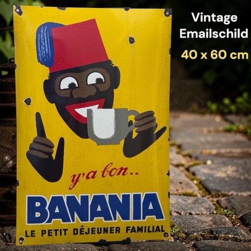 Vintage alt banania - alt, emaille
