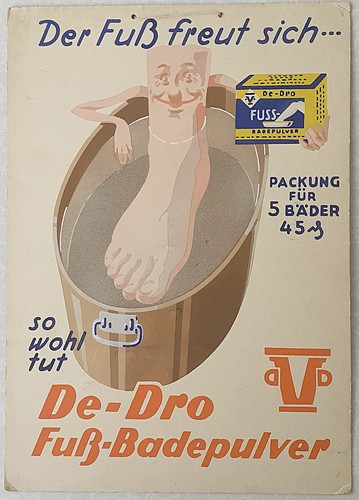 Dro fuß badepulver - de-dro,