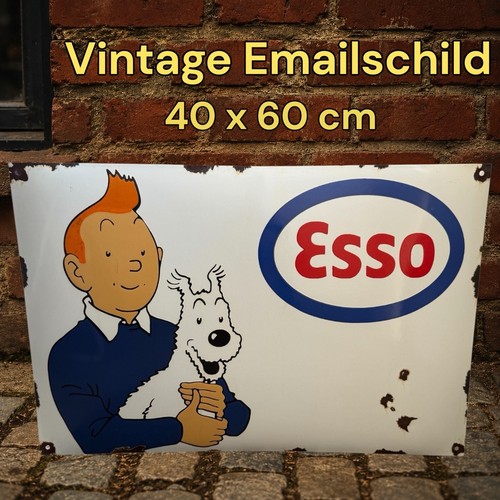 Vintage alt esso - alt, tin