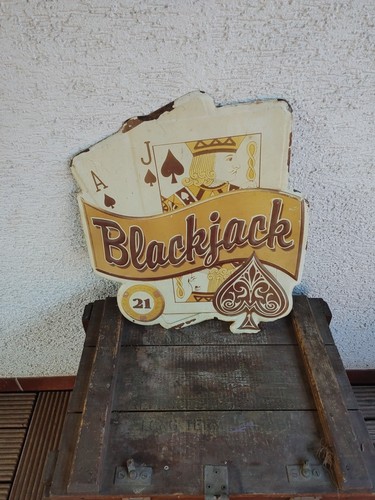 Altes blech werbeschild - altes,