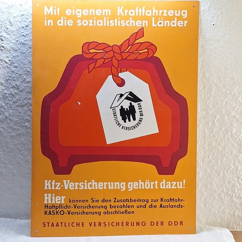 Seltenes altes ddr werbeschild - altes,