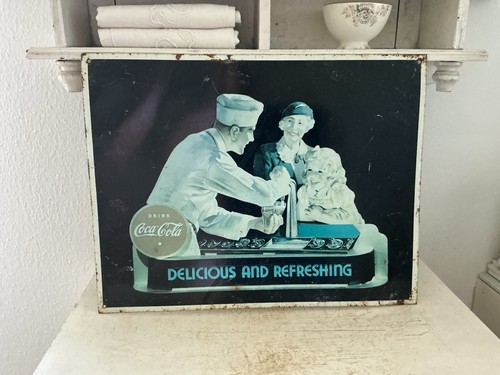 Altes blechschild werbeschild - altes,