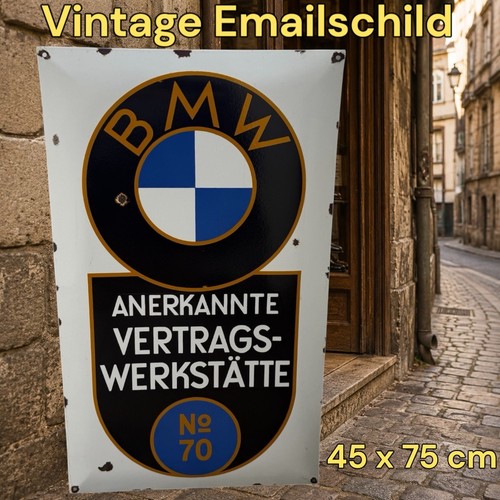 Vintage alt bmw wesrkstätte - vintage,