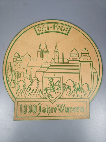 Altes werbeschild 1000 jahre - werbeschild,