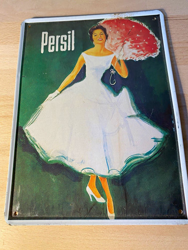 Altes persil werbeschild - altes,