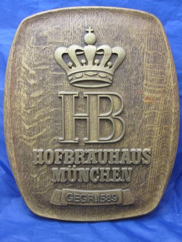 Altes werbeschild schild - , bier