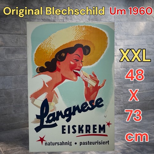 Original vintage alt langnese - vintage,