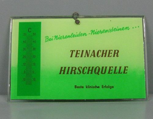 Altes werbeschild glasschild - altes,
