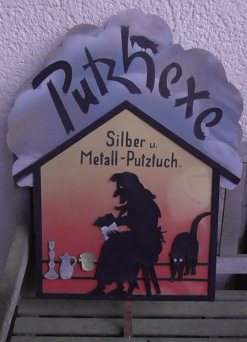 Altes werbeschild - ,