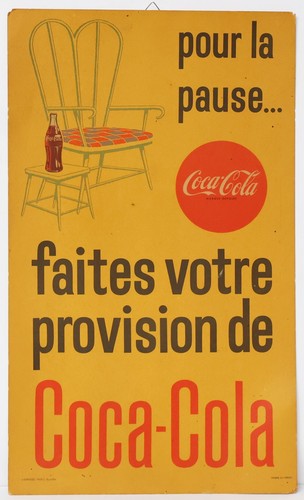 Altes werbeschild coca - werbeschild, cola