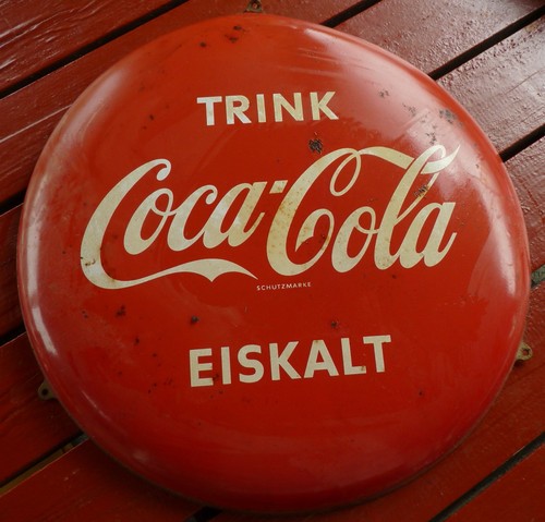 Altes coca cola metall - altes,